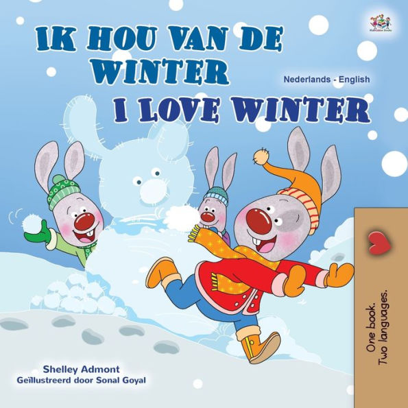 I Love Winter (Dutch English Bilingual Children's Book)