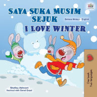 Title: I Love Winter (Malay English Bilingual Book for Kids), Author: Shelley Admont