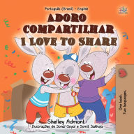 Title: Adoro compartilhar I Love to Share, Author: Shelley Admont