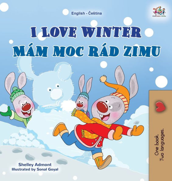 I Love Winter (English Czech Bilingual Book for Kids)