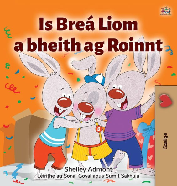 I Love to Share (Irish Children's Book)