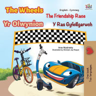 Title: The Wheels The Friendship Race (English Welsh Bilingual Children's Book), Author: Inna Nusinsky