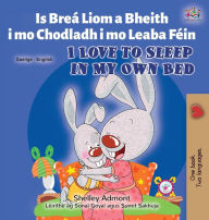 Title: I Love to Sleep in My Own Bed (Irish English Bilingual Book for Kids), Author: Shelley Admont