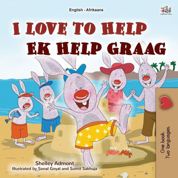 I Love to Help (English Afrikaans Bilingual Children's Book)