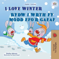 Title: I Love Winter (English Welsh Bilingual Children's Book), Author: Shelley Admont