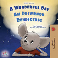 Title: A Wonderful Day (English Welsh Bilingual Children's Book), Author: Sam Sagolski