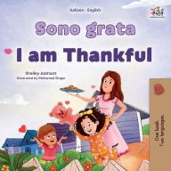 Title: I am Thankful (Italian English Bilingual Children's Book), Author: Shelley Admont