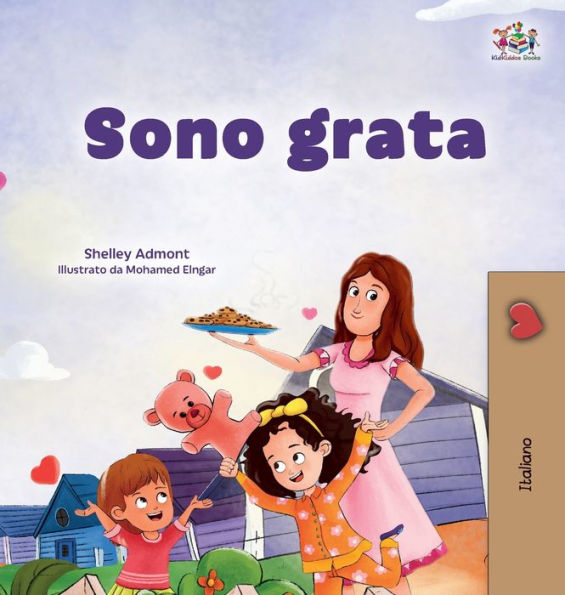 I am Thankful (Italian Book for Children)