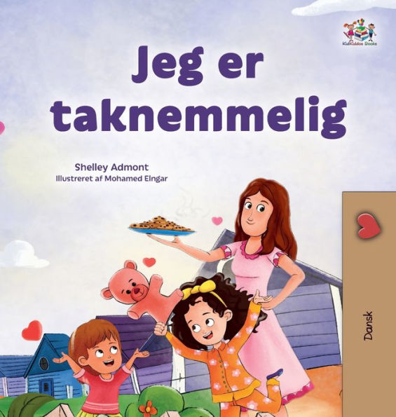 I am Thankful (Danish Book for Children)