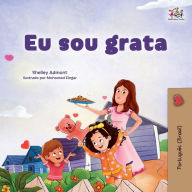 Title: I am Thankful (Portuguese Brazilian Book for Kids), Author: Shelley Admont