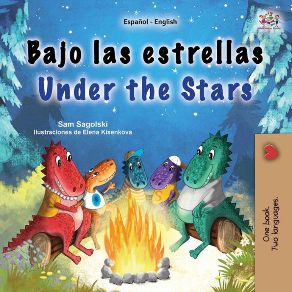Under the Stars (Spanish English Bilingual Kids Book): Bilingual children's book