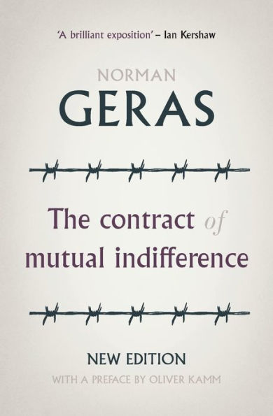 the contract of mutual indifference: Political philosophy after Holocaust