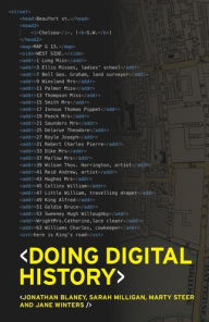 Title: Doing digital history: A beginner's guide to working with text as data, Author: Jonathan Blaney