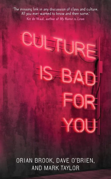 Culture is bad for you: Inequality the cultural and creative industries