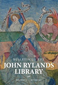 Title: Bulletin of the John Rylands Library 97/2, Author: Stephen Mossman