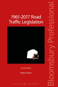 Title: 1961-2017 Road Traffic Legislation, Author: Robert Pierse