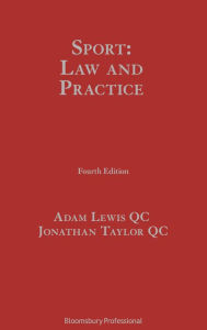 Title: Sport: Law and Practice, Author: Adam Lewis QC