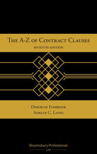 Title: The A-Z of Contract Clauses, Author: Deborah Fosbrook