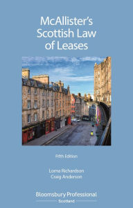 Title: McAllister's Scottish Law of Leases, Author: Lorna Richardson