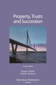 Title: Property, Trusts and Succession, Author: George Gretton