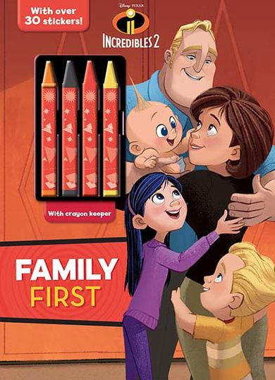 Disney Pixar Incredibles 2 Family First