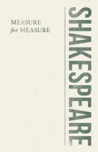 Title: Measure for Measure, Author: William Shakespeare