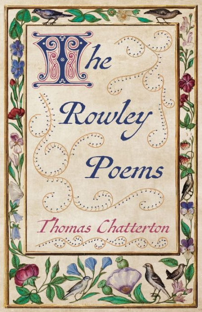 The Rowley Poems by Thomas Chatterton, Paperback | Barnes & Noble®