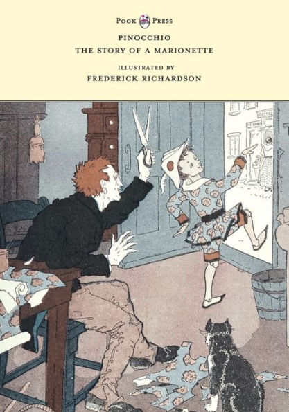 Pinocchio - The Story of a Marionette Illustrated by Frederick Richardson