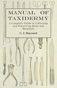 Title: Manual of Taxidermy - A Complete Guide in Collecting and Preserving Birds and Mammals, Author: C. J. Maynard