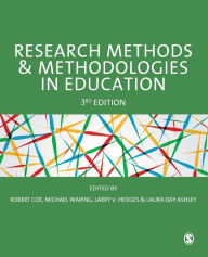 Ebook free download forum Research Methods and Methodologies in Education 9781529685336 by Robert Coe, Michael Waring, Larry V. Hedges, Laura Day Ashley (English literature) 