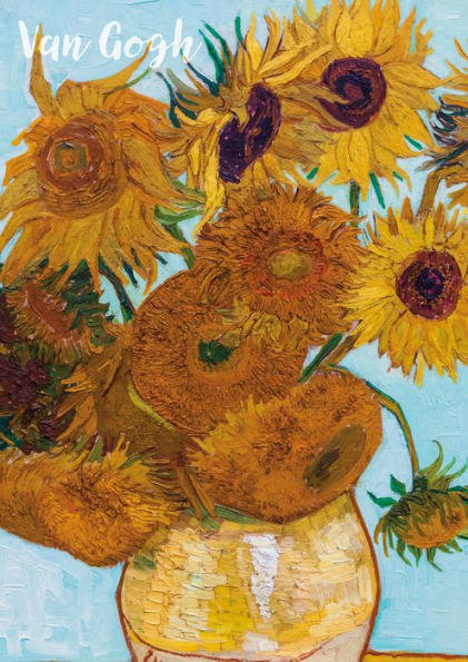 Van Gogh Lined Notebook: Plastic Free Packaging