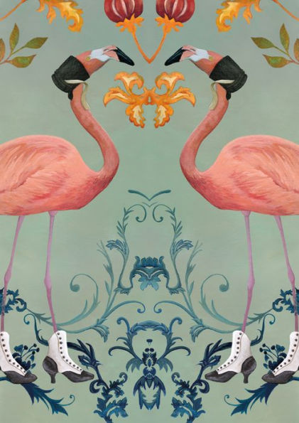 Sandrine Chambery Flamingo's Lined Notebook: Plastic Free Packaging