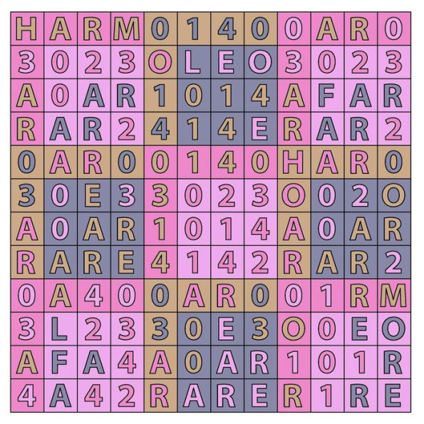 Color Spell Learn: HARM to LAVE