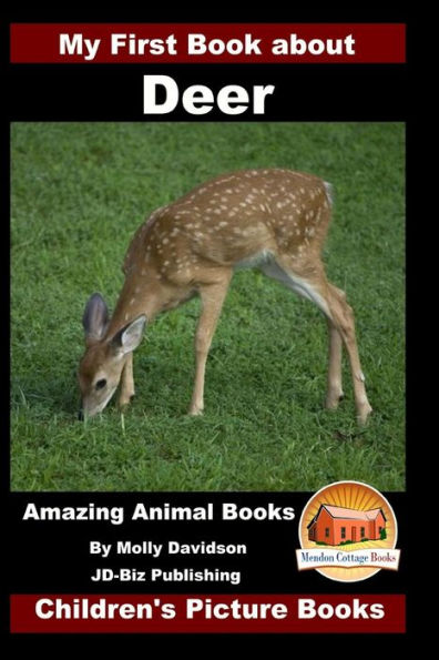 My First Book about Deer - Amazing Animal Books Children's Picture