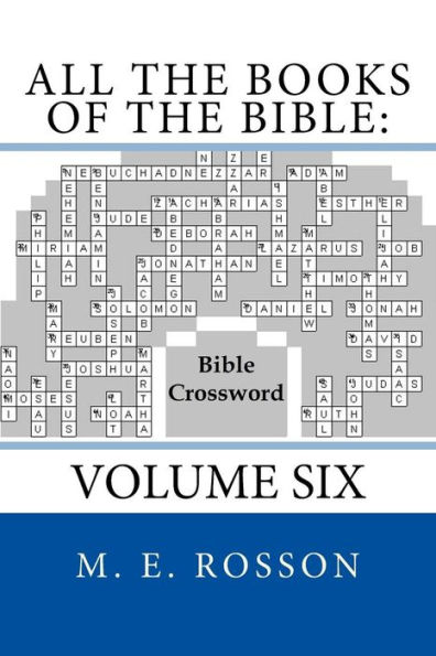 All the Books of the Bible: Bible Crossword: Volume Six