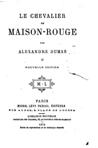 Le chevalier de Maison-Rouge
