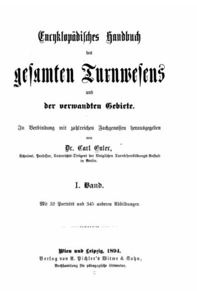 Encyklopädisches Handbuch des gesamten Turnwesens