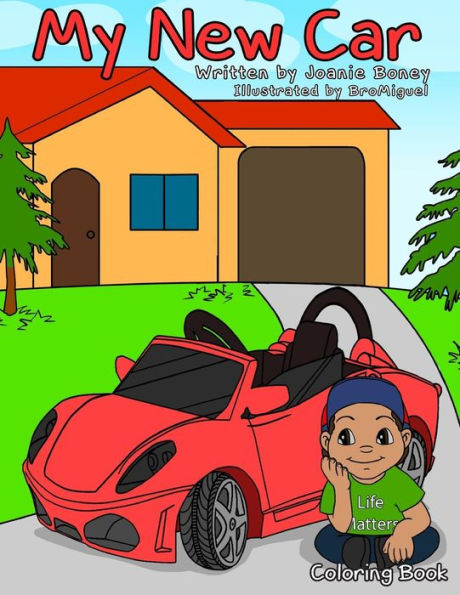 My New Car Coloring Book