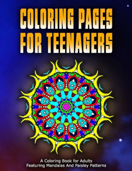 COLORING PAGES FOR TEENAGERS - Vol.10: coloring pages for girls