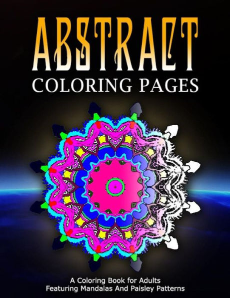 ABSTRACT COLORING PAGES - Vol.2: coloring pages for girls
