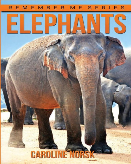 Elephants: Amazing Photos & Fun Facts Book About Elephants For Kids by ...