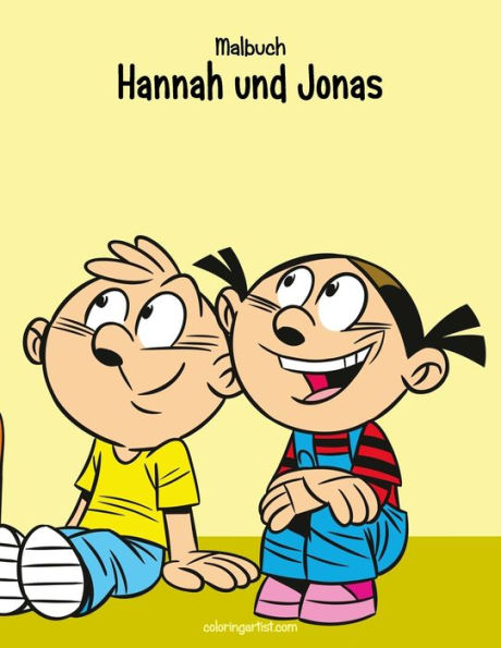 Malbuch Hannah und Jonas 2