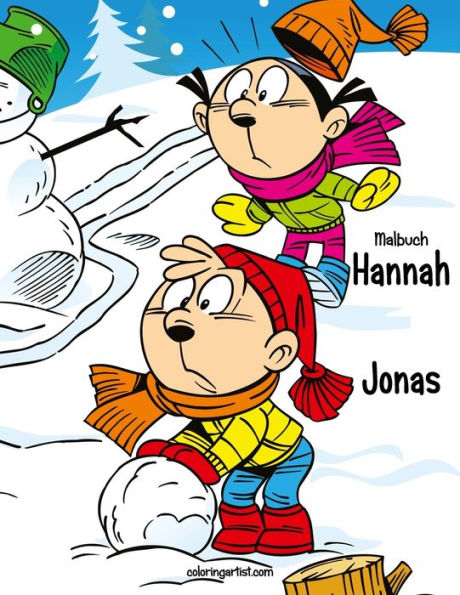 Malbuch Hannah und Jonas 1 & 2