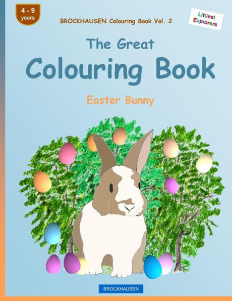 BROCKHAUSEN Colouring Book Vol. 2 - The Great Colouring Book: Easter Bunny