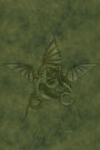 Book of Shadows: Green Leather Dragon Pentagram