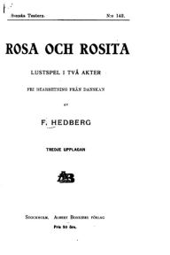 Title: Rosa och Rosita, Author: F. Hedberg