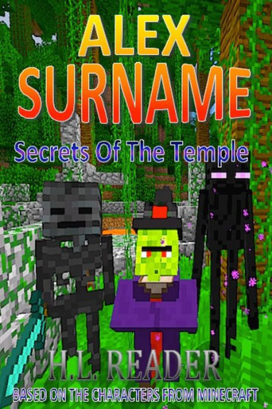 Alex Surname: Secrets Of The Temple: Black and white edition