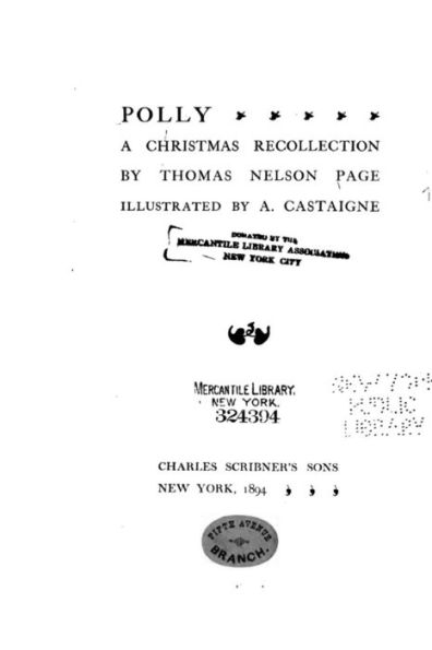Polly, a Christmas recollection