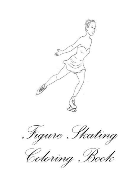 Figure Skating Coloring Book