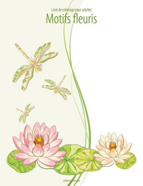Livre de coloriage pour adultes Motifs fleuris 3